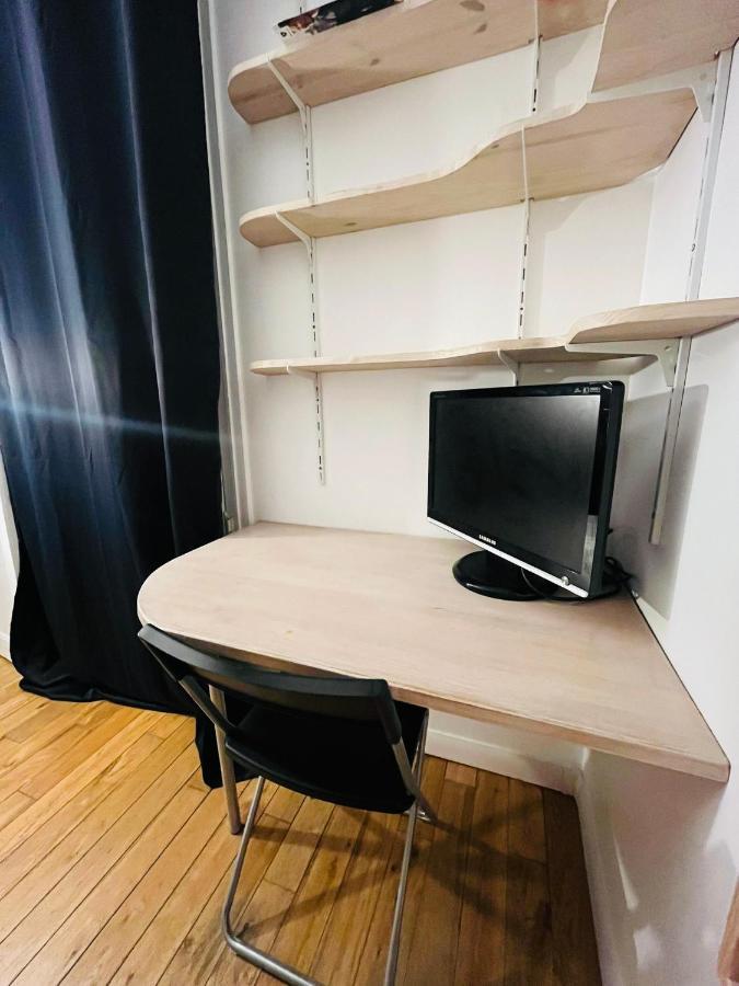 Apartmán Stationnement Gratuit, 3Mn Du Metro, Parfait Pour Teletravailler Maisons-Alfort Exteriér fotografie